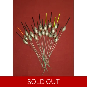 'MATCH RANGE' CLEARANCE x 19 Pole Floats (SRG007)